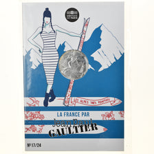 Francia, Monnaie de Paris, 10 Euro, Jean-Paul Gaultier (Les Alpes très