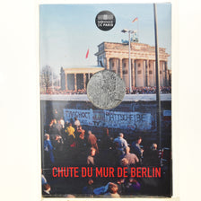 France, Monnaie de Paris, 10 Euro, Chute du Mur de Berlin, 2019, Paris, FDC