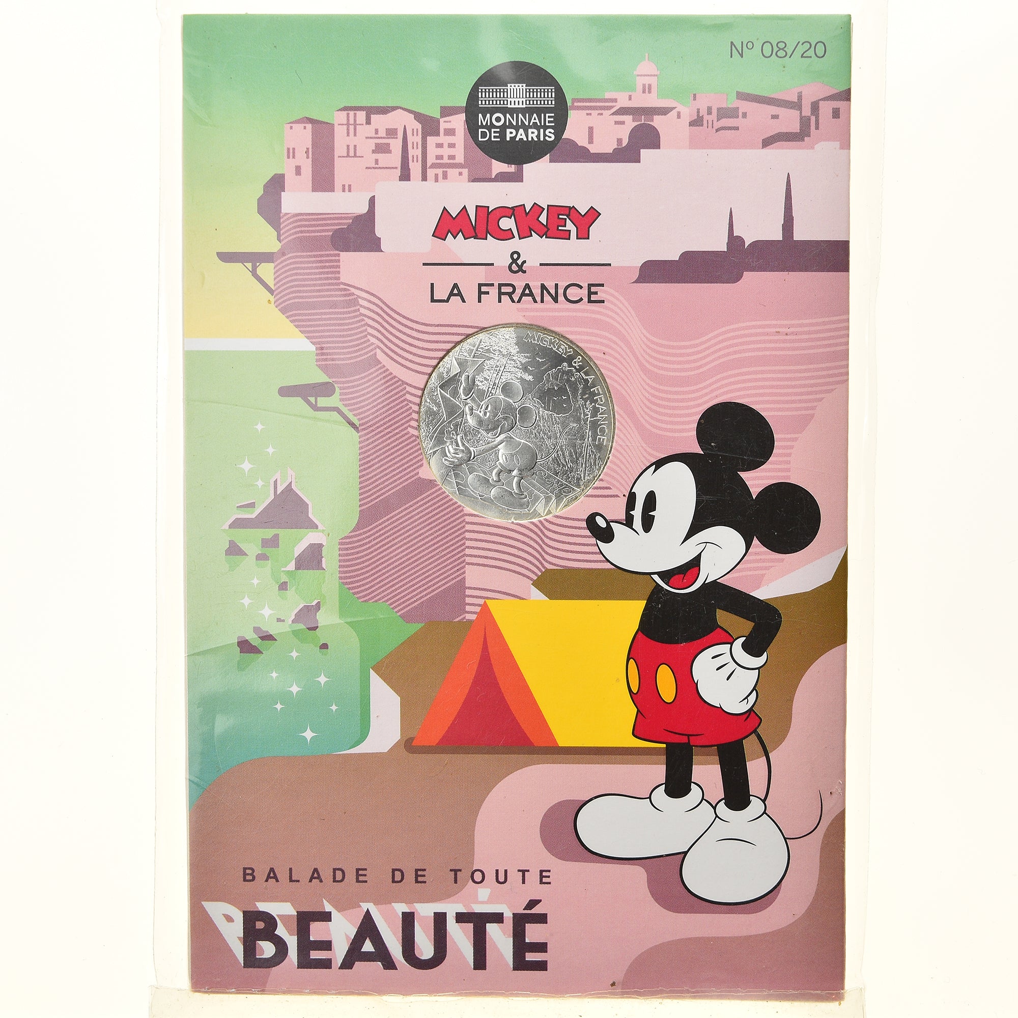France, Monnaie de Paris, 10 Euro, Mickey (Corse), 2018, Paris, MS(65-70)
