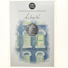 Frankreich, Monnaie de Paris, 10 Euro, Liberté Hiver Sempé, 2014, Paris, STGL