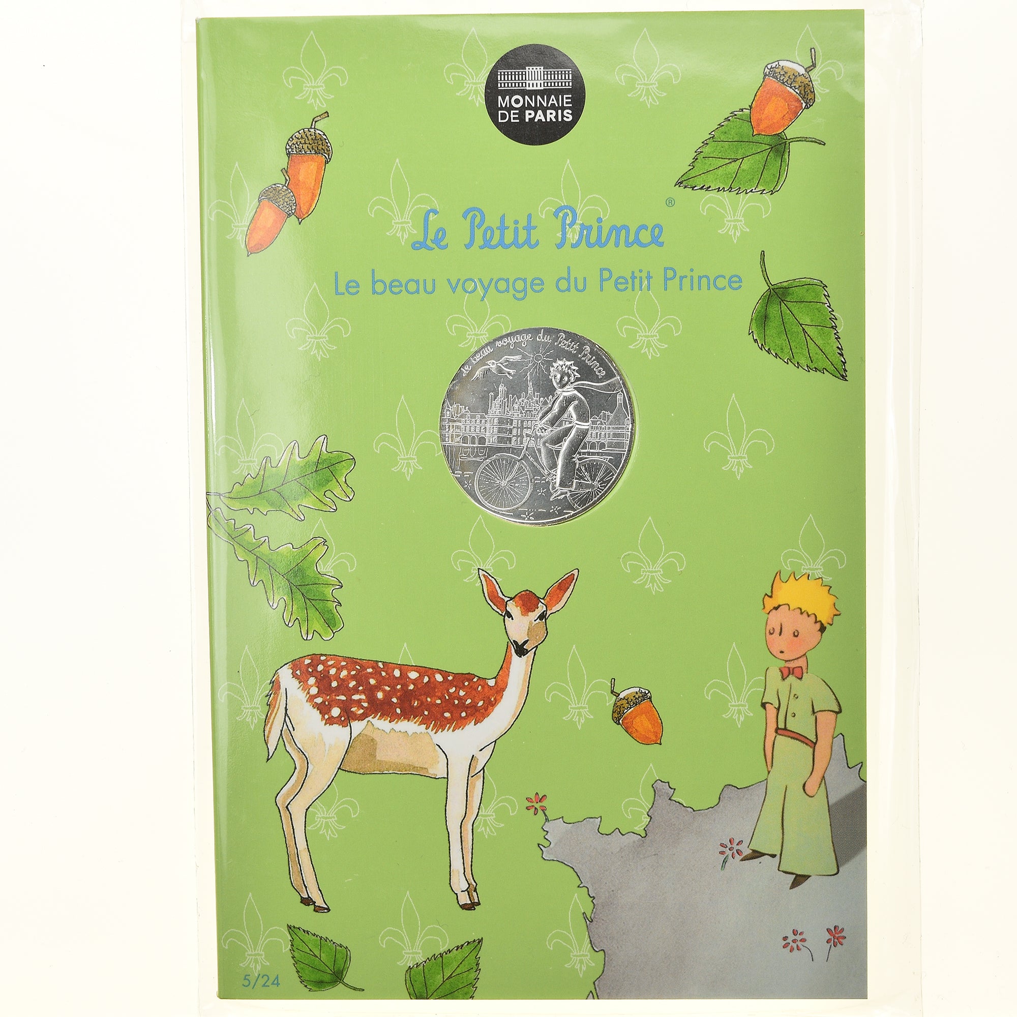 France, Monnaie de Paris, 10 Euro, Le Petit Prince (Chambord), 2016, Paris