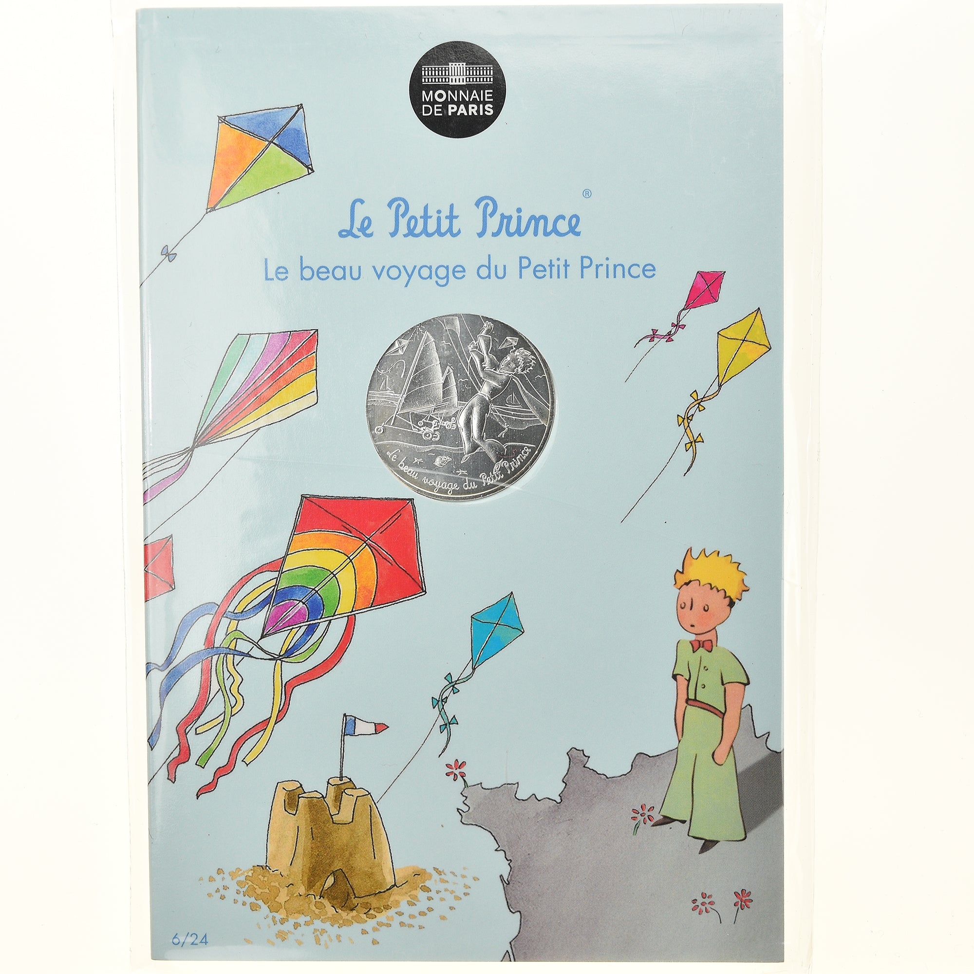Francia, Monnaie de Paris, 10 Euro, Le Petit Prince (Plages du Nord), 2016