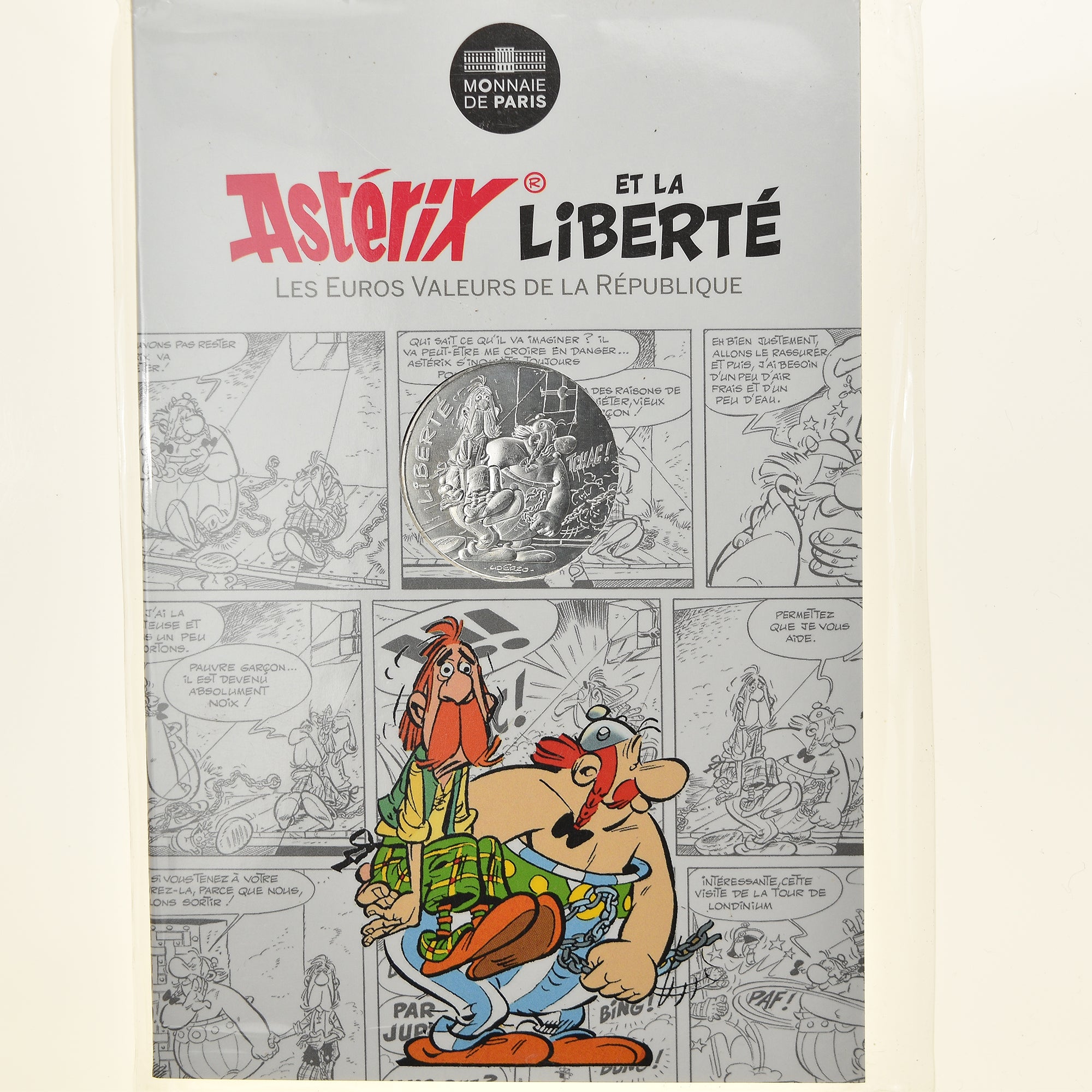 França, Monnaie de Paris, 10 Euro, Astérix Liberté (Astérix chez les