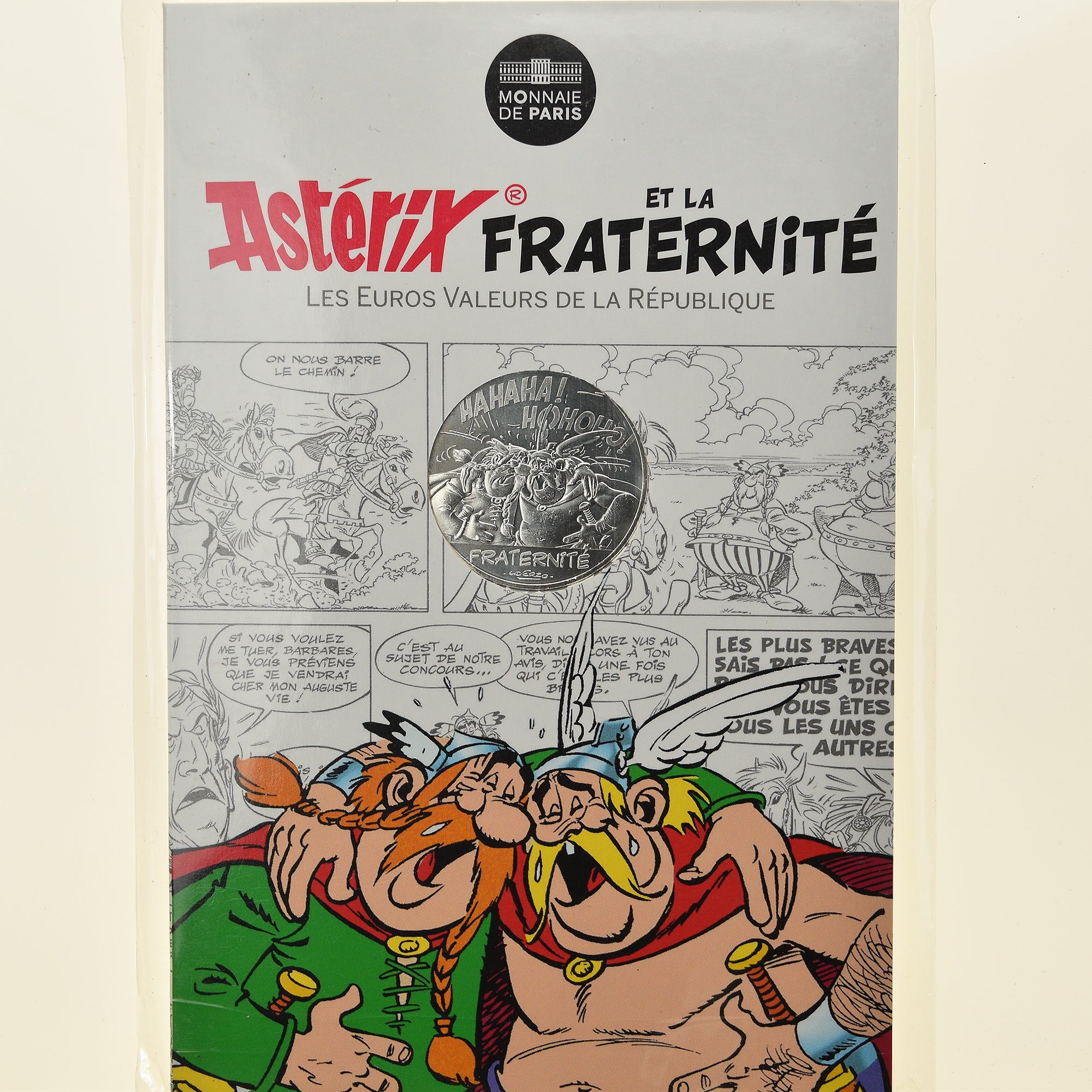 France, Monnaie de Paris, 10 Euro, Astérix Fraternité (Astérix chez les belges)