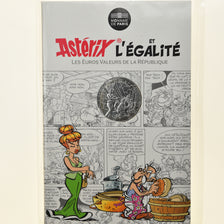 France, Monnaie de Paris, 10 Euro, Astérix Égalité (La zizanie), 2015, Paris