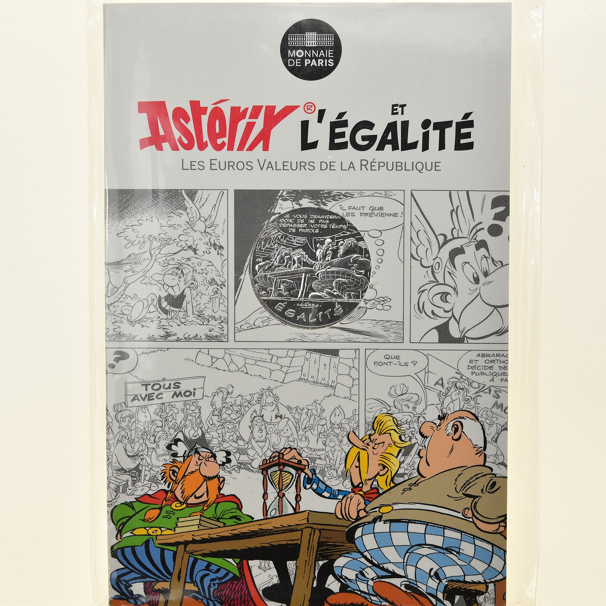 France, Monnaie de Paris, 10 Euro, Astérix Égalité (Le cadeau de César)
