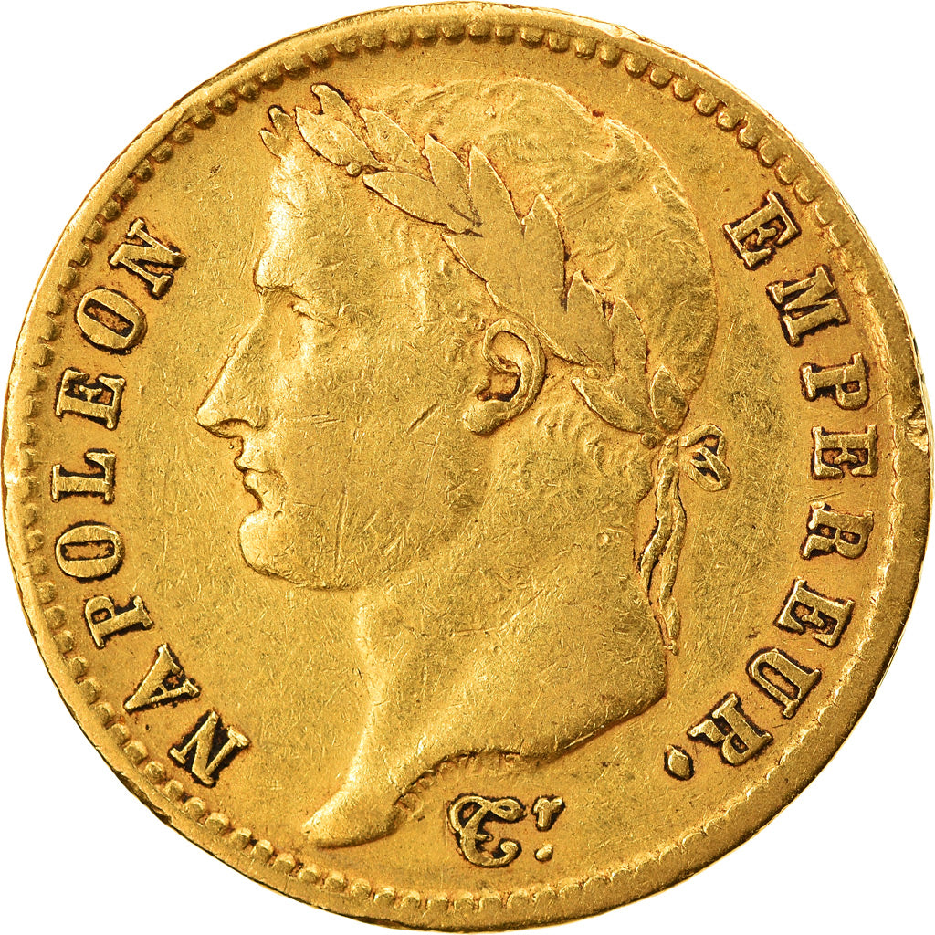 Monnaie, France, Napoléon I, 20 Francs, 1810, Paris, TTB, Or, Gadoury:1025