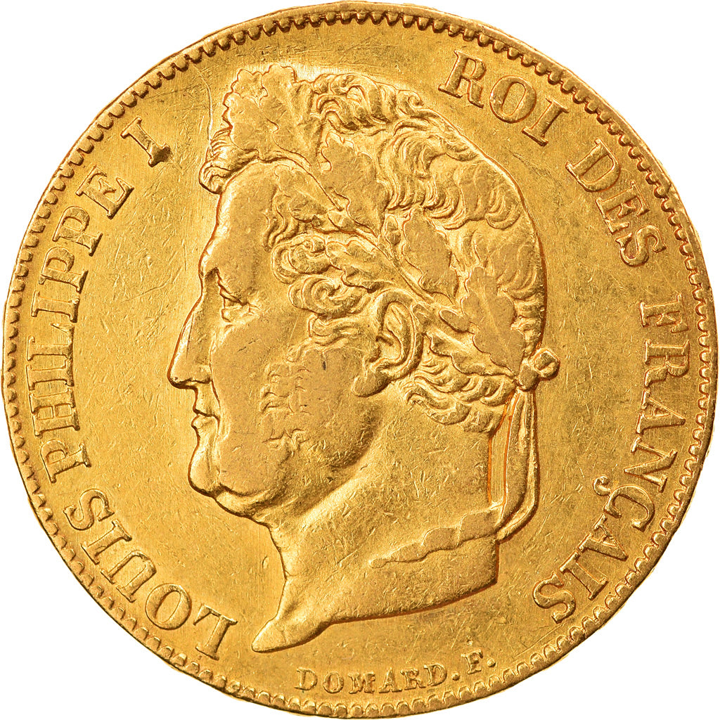 Münze, Frankreich, Louis-Philippe, 20 Francs, 1847, Paris, SS+, Gold, KM:750.1