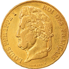 Münze, Frankreich, Louis-Philippe, 20 Francs, 1847, Paris, SS+, Gold, KM:750.1