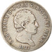 Moeda, ESTADOS ITALIANOS, SARDINIA, Carlo Felice, 5 Lire, 1827, Genoa