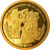 France, Medal, 65ème Anniversaire de la Libération, 2010, MS(65-70), Gold