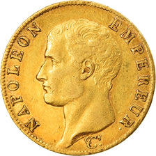 Moneta, Francja, Napoleon I, 40 Francs, AN 13, Paris, EF(40-45), Złoto