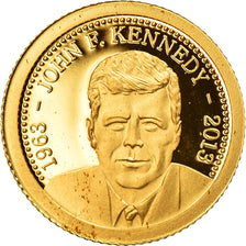 Coin, Mongolia, Death of Kennedy, 500 Tögrög, 2013, MS(65-70), Gold
