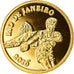 Münze, Congo Republic, Summer Olympic Games, 100 Francs, 2016, STGL, Gold