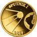 Coin, Niger, Sputnik I, 100 Francs, 2017, MS(65-70), Gold