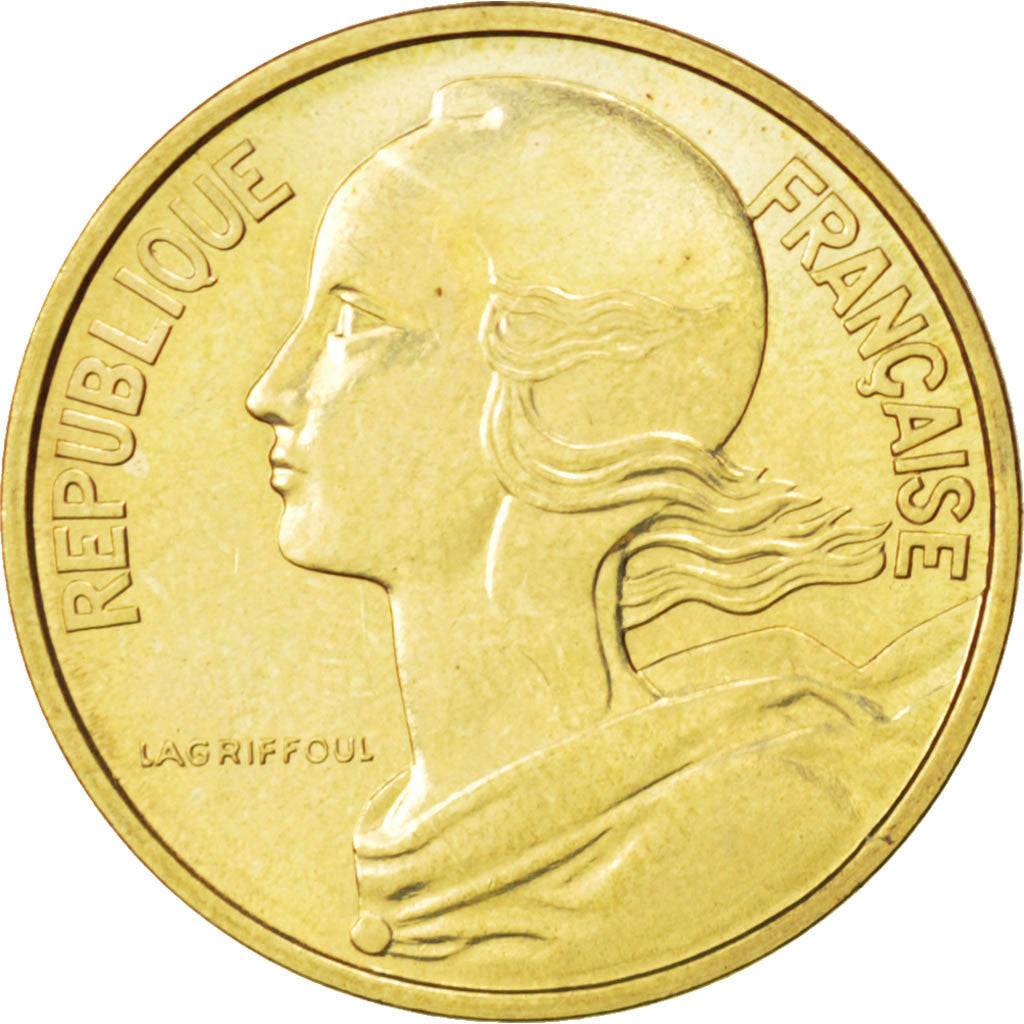 Vème République, 10 Centimes Marianne 1962 Essai, KM E108