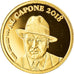 Coin, Congo Republic, Al Capone, 100 Francs, 2018, MS(65-70), Gold