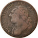 Moneta, Francja, Louis XVI, 12 Deniers, 1792, Toulouse, VF(20-25), Bronze
