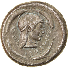 Moneda, Sicily, Syracuse, Hieron I, Tetradrachm, 478-475 BC, MBC, Plata