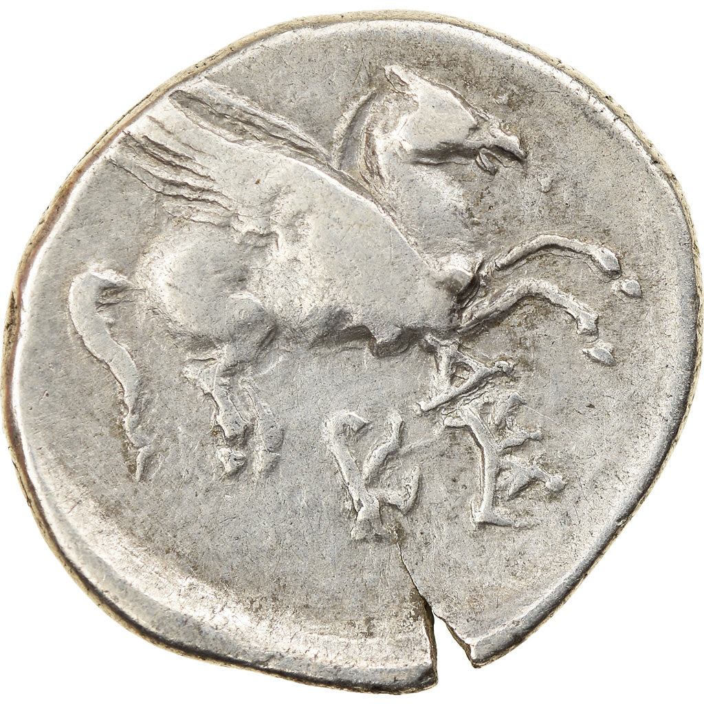 Monnaie, Korkyra, Corcyre, Didrachme, 229-48 BC, TTB, Argent, HGC:6-65