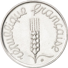 Francia, 5 Centimes, 1961, SPL, Acciaio con cromatura, KM:E104, Gadoury:174
