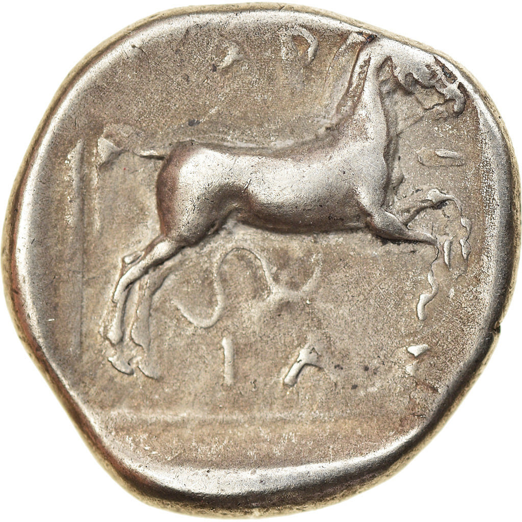 Monnaie, Thessalie, Larissa, Drachme, 450/40-420 BC, TB+, Argent, HGC:4-420