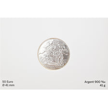 France, Monnaie de Paris, 50 Euro, Fédération des Français 14 juillet 1790