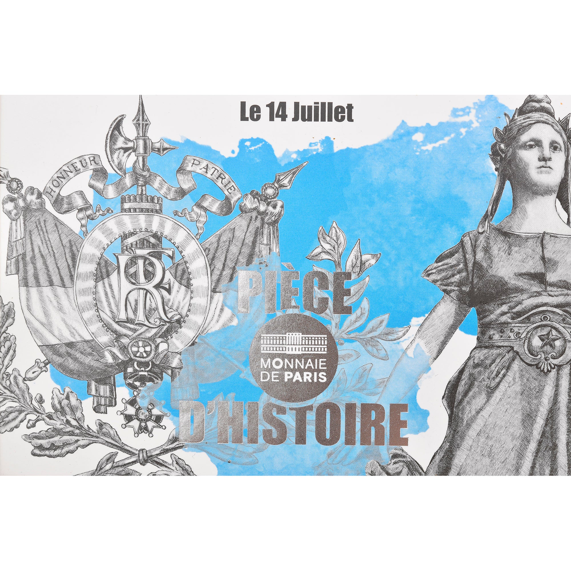 France, Monnaie de Paris, 50 Euro, Fédération des Français 14 juillet 1790