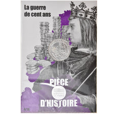 Frankreich, Monnaie de Paris, 10 Euro, Guerre de Cent Ans, 2019, STGL, Silber