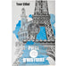 Francia, Monnaie de Paris, 10 Euro, La Tour Eiffel, 2019, FDC, Plata
