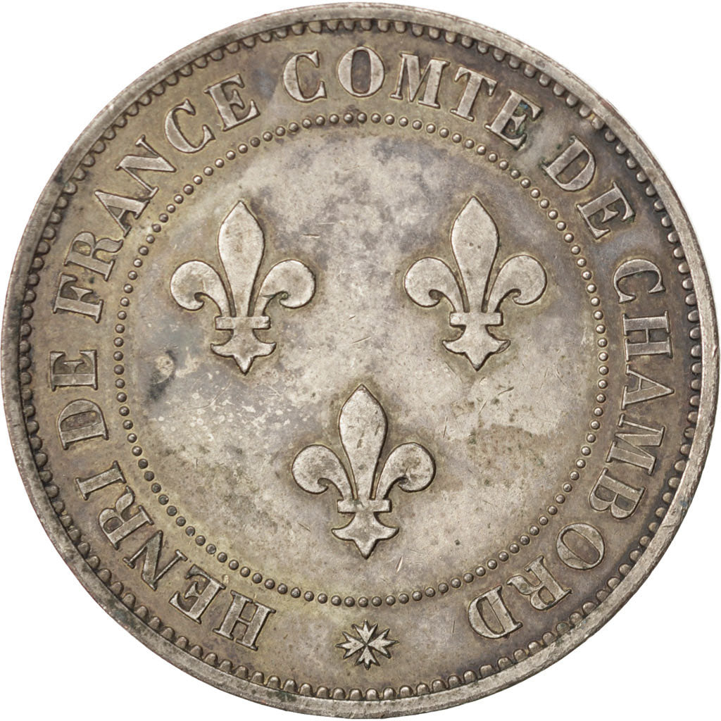 FRANCE, 5 Francs, EF(40-45), Copper, 20.41