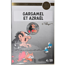 Frankreich, Monnaie de Paris, 10 Euro, Gargamel et Azrael, 2020, Colourized
