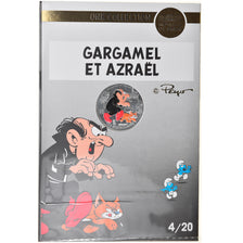 France, Monnaie de Paris, 10 Euro, Gargamel et Azrael, 2020, Colorisé, FDC