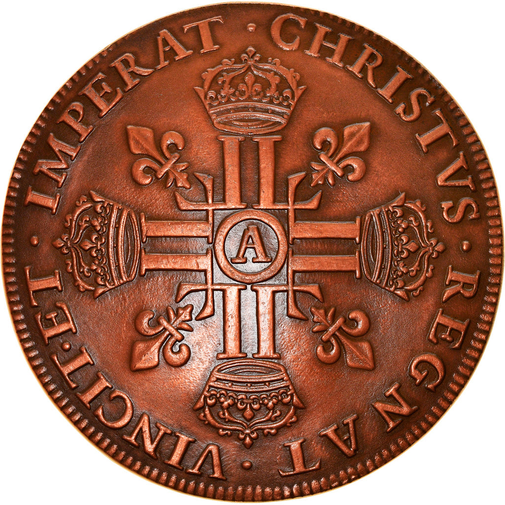 Francia, medalla, Reproduction, Louis d'Or Louis XIII, 1640, History, 1973, SC