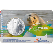 Netherlands, 5 Euro, Willem-Alexander (Wadden), 2016, MS(65-70), Silver Plated