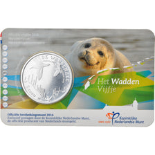Netherlands, 5 Euro, Willem-Alexander (Wadden), 2016, MS(65-70), Silver Plated