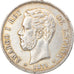 Moneta, Hiszpania, Amadeao I, 5 Pesetas, 1871, Madrid, VF(30-35), Srebro, KM:666
