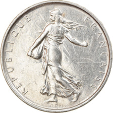 Coin, France, Semeuse, 5 Francs, 1968, Paris, AU(50-53), Silver, KM:926