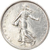 Moneta, Francja, Semeuse, 5 Francs, 1968, Paris, AU(50-53), Srebro, KM:926