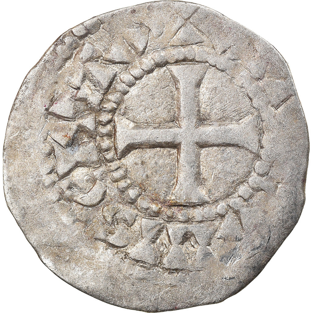 Coin, France, Orléanais, Obol, 1017-1025, Orléans, EF(40-45), Silver