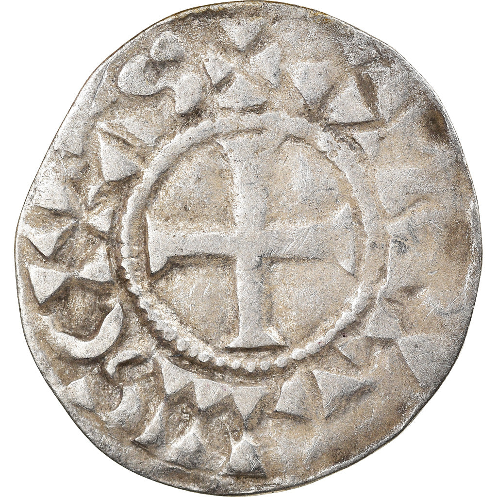 Monnaie, France, Orléanais, Denier, 1017-1025, Orléans, TB, Argent