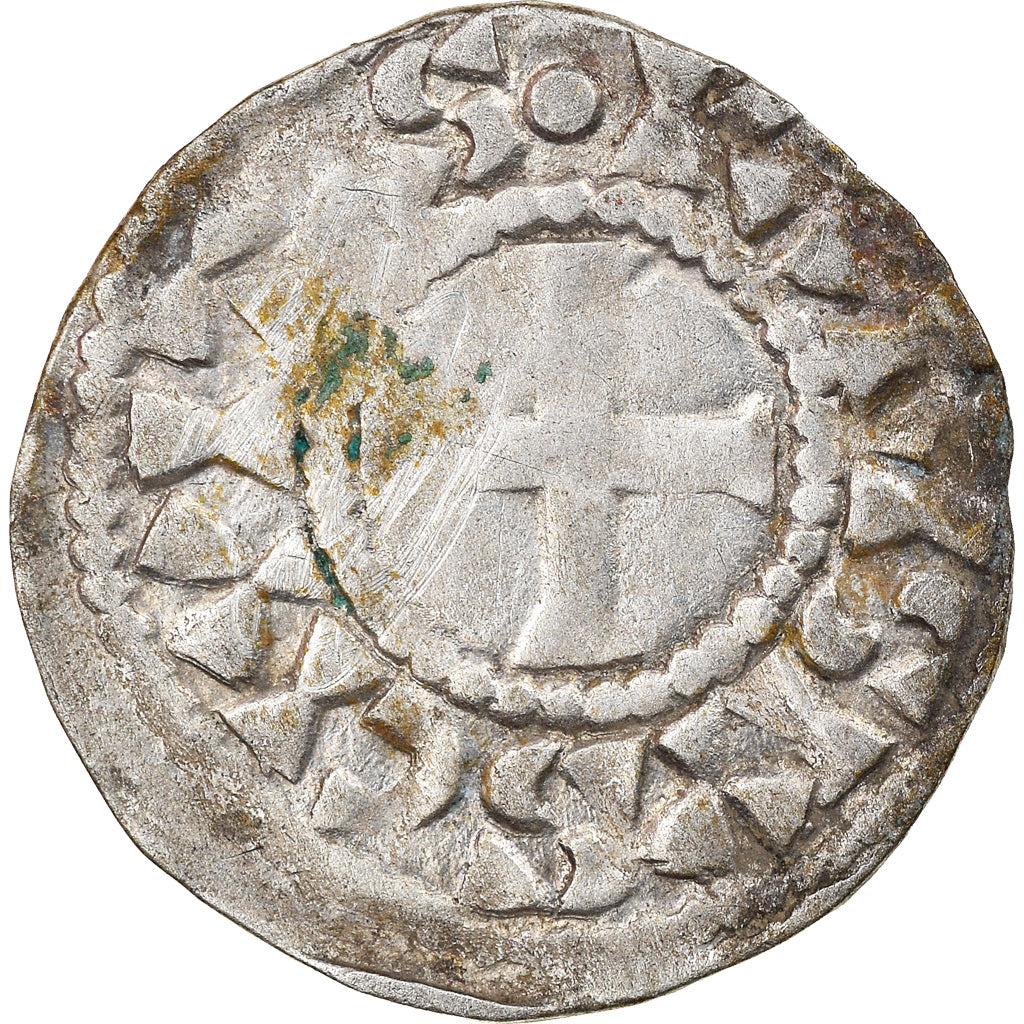 Munten, Frankrijk, Robert II, Obol, Rare, FR, Zilver, Duplessy:5