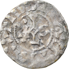 Coin, France, Picardie, Foulques II, Denarius, 1031-58, Amiens, VF(30-35)