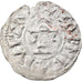 Moneta, Francia, Picardie, Gautier II, Denarius, 986-1027, Amiens, Extremely