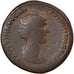 Coin, Faustina I, Sestertius, 138-141, Rome, VF(20-25), Bronze, RIC:1081