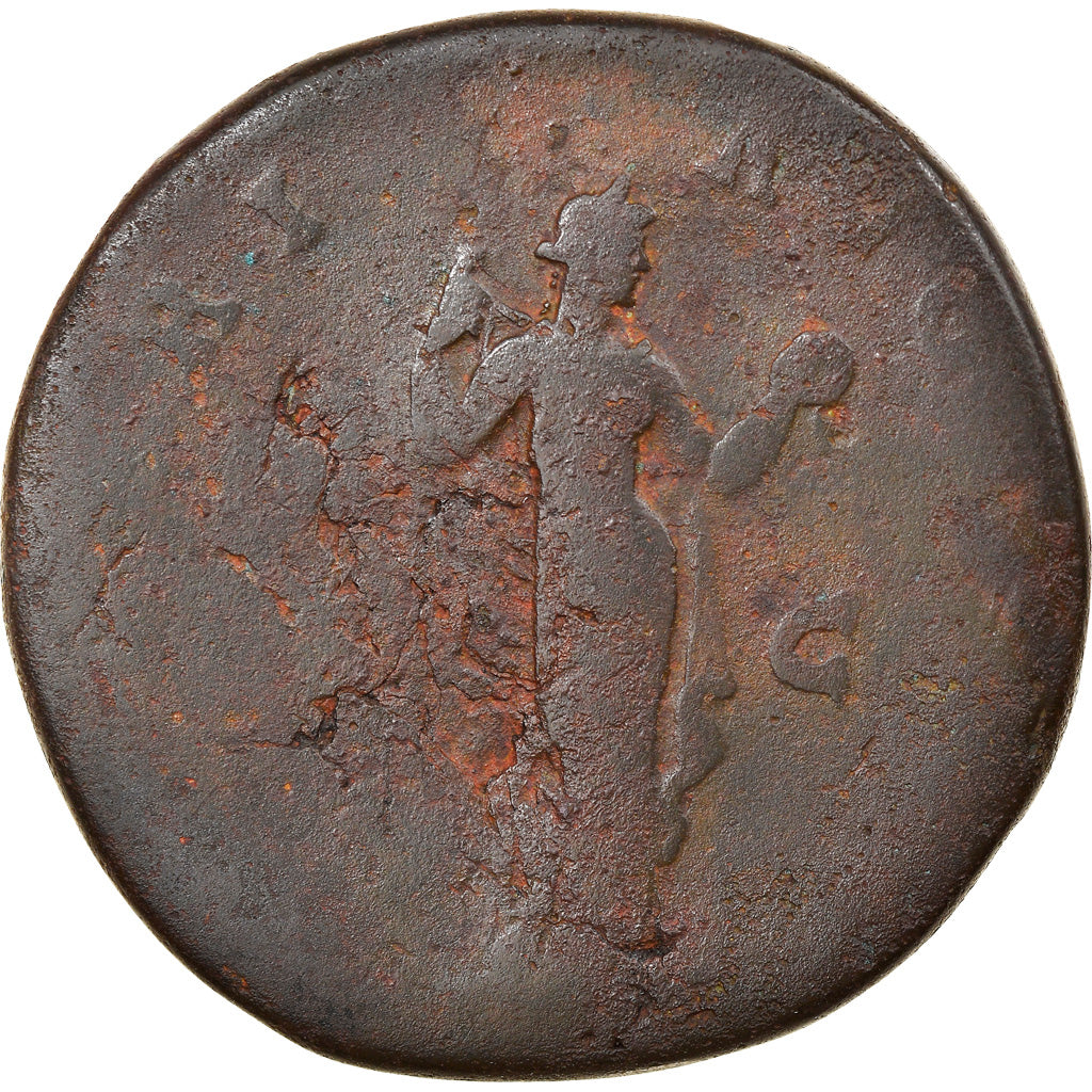 Coin, Faustina I, Sestertius, 138-141, Rome, VF(20-25), Bronze, RIC:1081