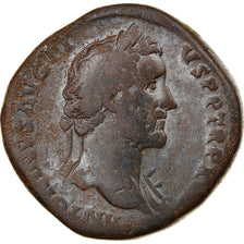 Münze, Antoninus Pius, Sesterz, 152-154, Rome, S+, Bronze, RIC:904