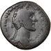 Moneta, Antoninus Pius, Sesterzio, 156-157, Rome, MB, Bronzo