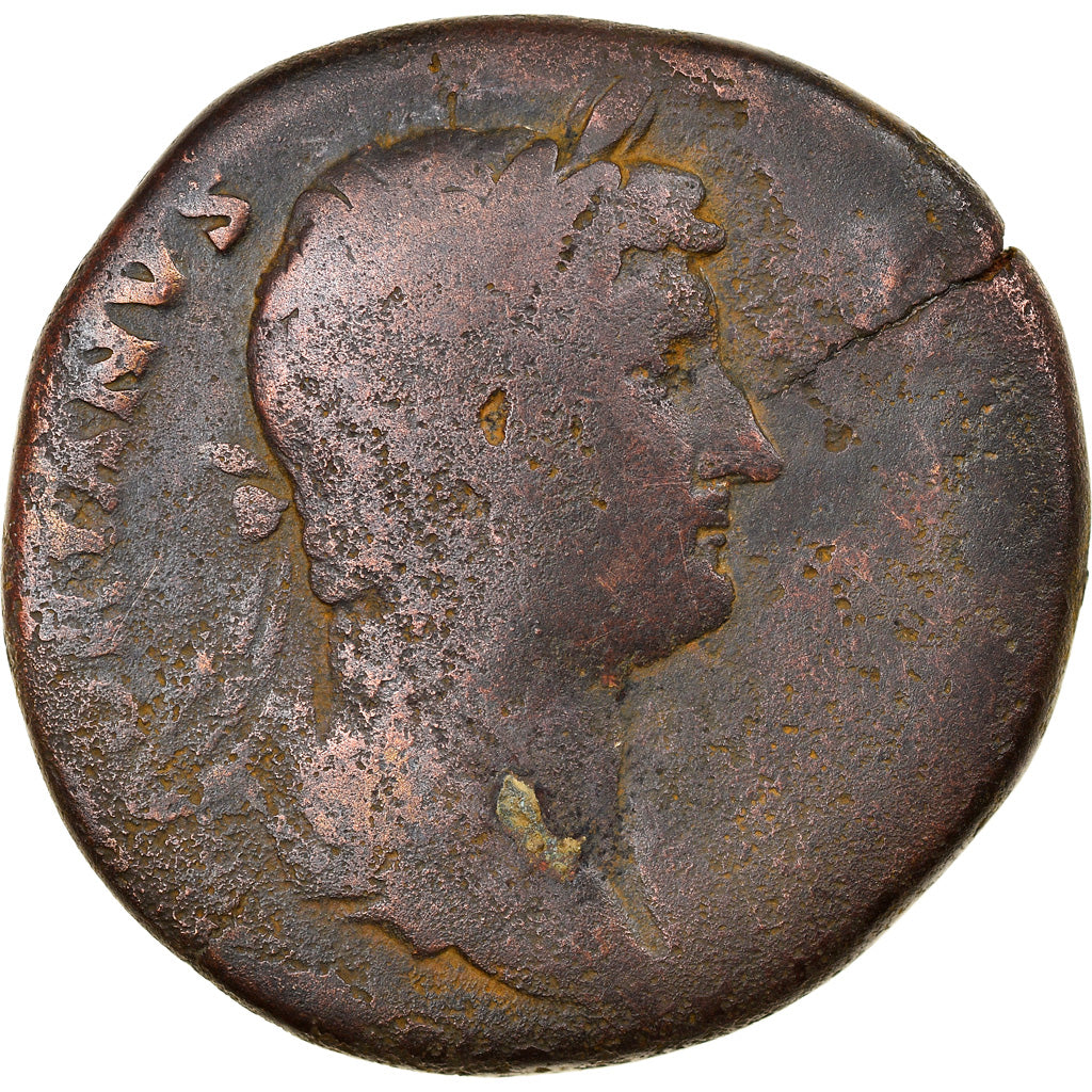 Coin, Hadrian, Sestertius, 132-134, Rome, F(12-15), Bronze