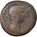 Moneta, Hadrian, Sesterzio, 132-134, Rome, B+, Bronzo